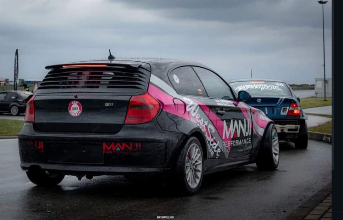 Benas Jonutis – NKTK drifto važiavimas, BMW E36 Compact + BMW E87 Turbo