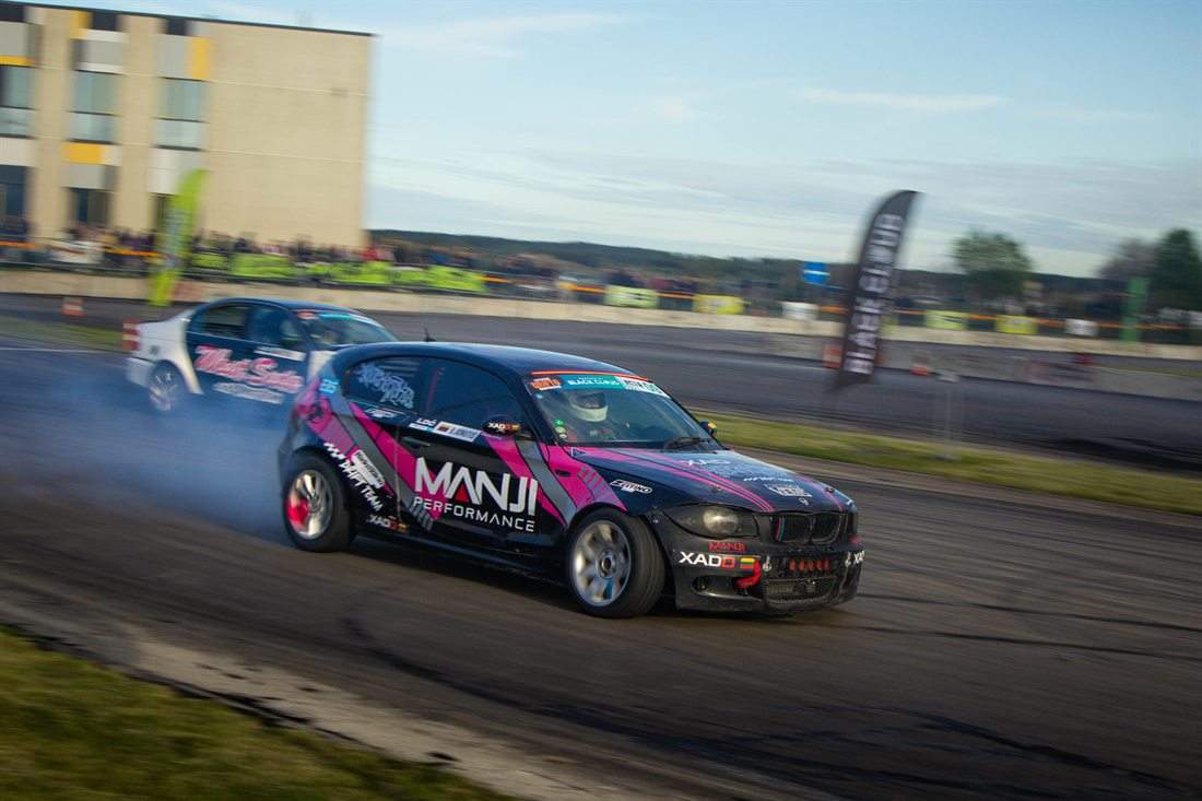 Benas Jonutis – NKTK drifto važiavimas, BMW E36 Compact + BMW E87 Turbo