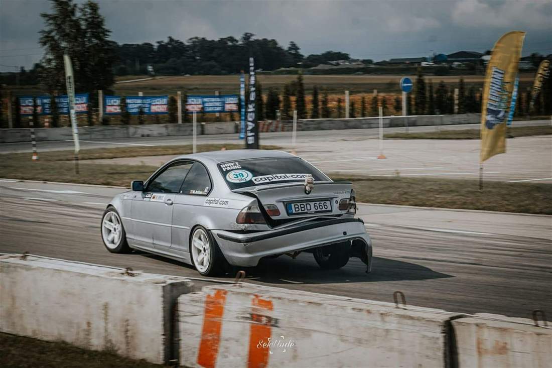Mindaugas Jurkus – NKTK drifto važiavimas, BMW E46 Coupe „BBD 666"
