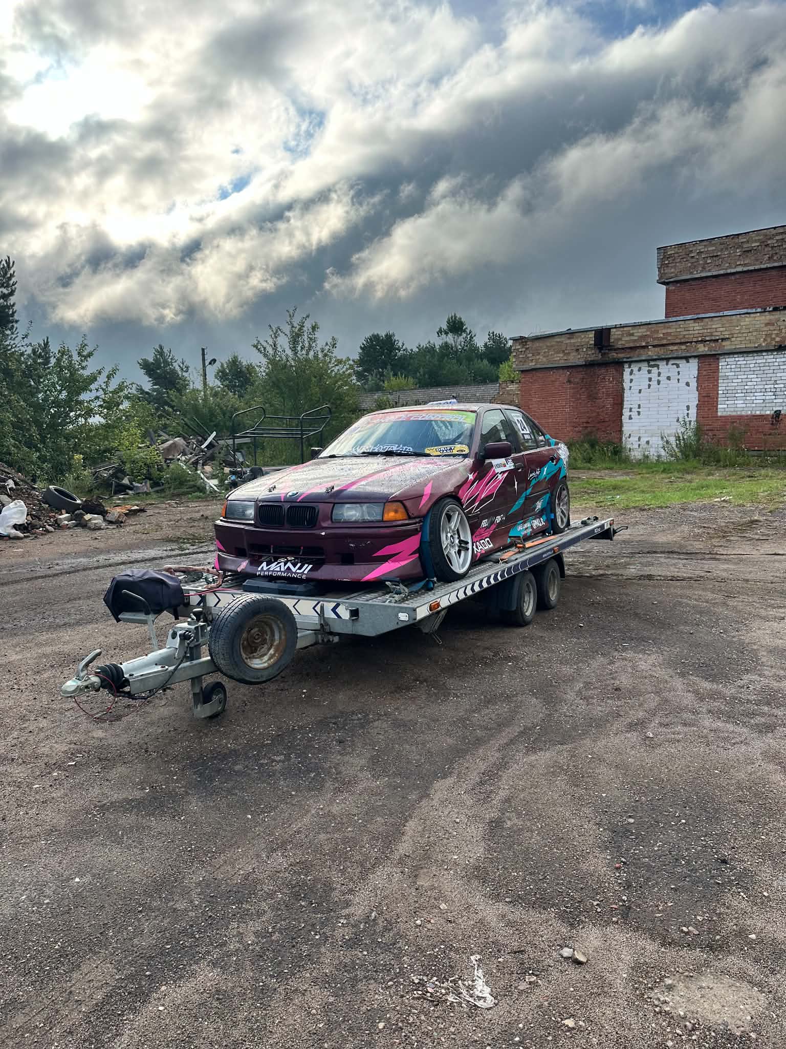 Vilius Prižgintas – NKTK drifto važiavimas, BMW E36 N52B30 (realus) · BMW E92 (SIM)