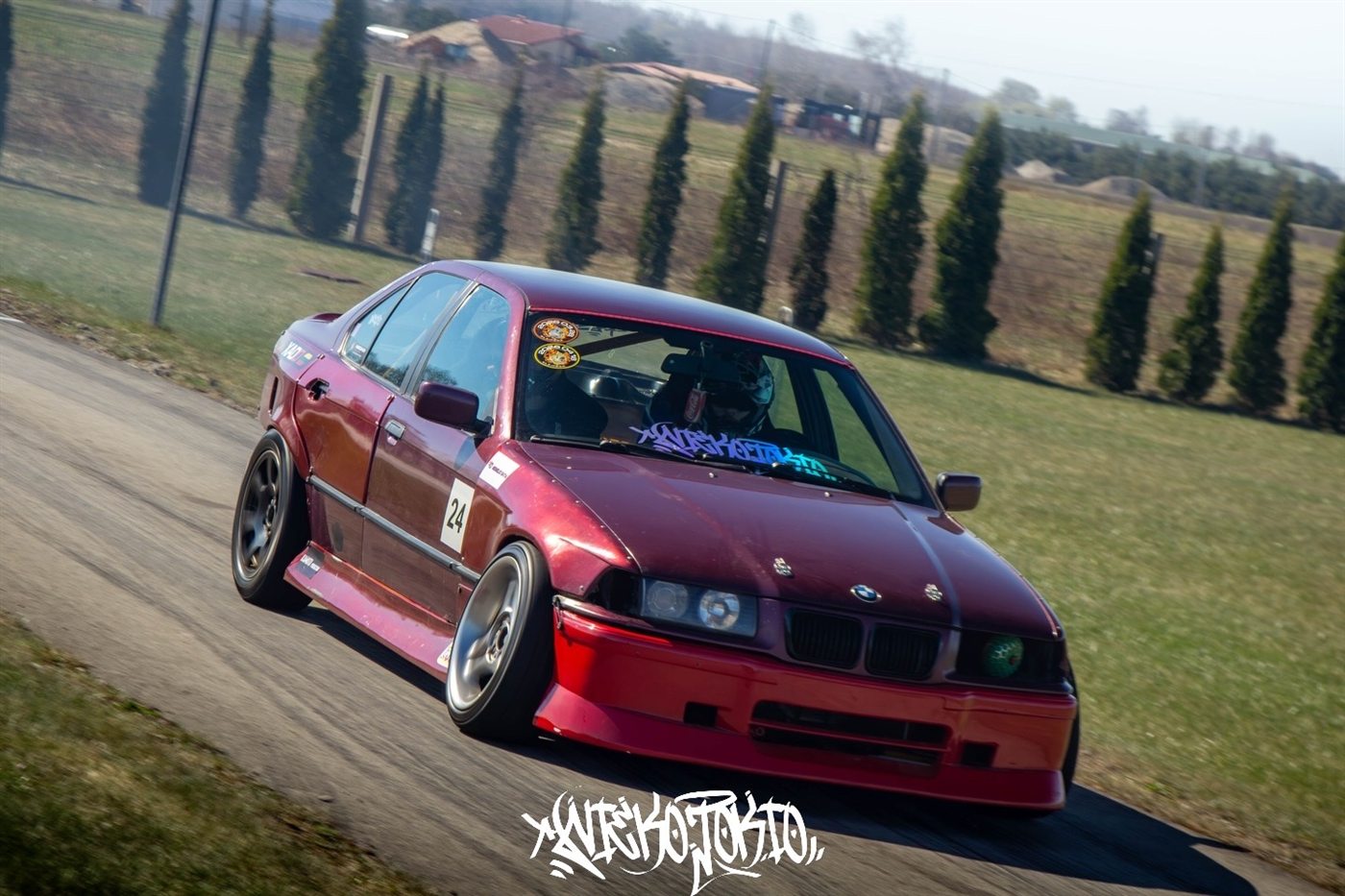 Vilius Prižgintas – NKTK drifto važiavimas, BMW E36 N52B30 (realus) · BMW E92 (SIM)
