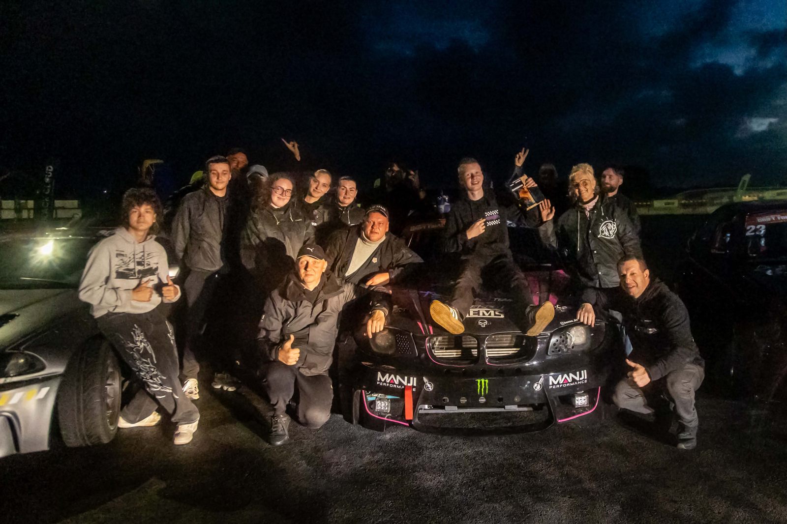 NKTK - Nieko Tokio drifto komanda po LDČ Street sezono finalo Klaipėdos autodrome - 2026 m. komandinės įskaitos vicečempionai