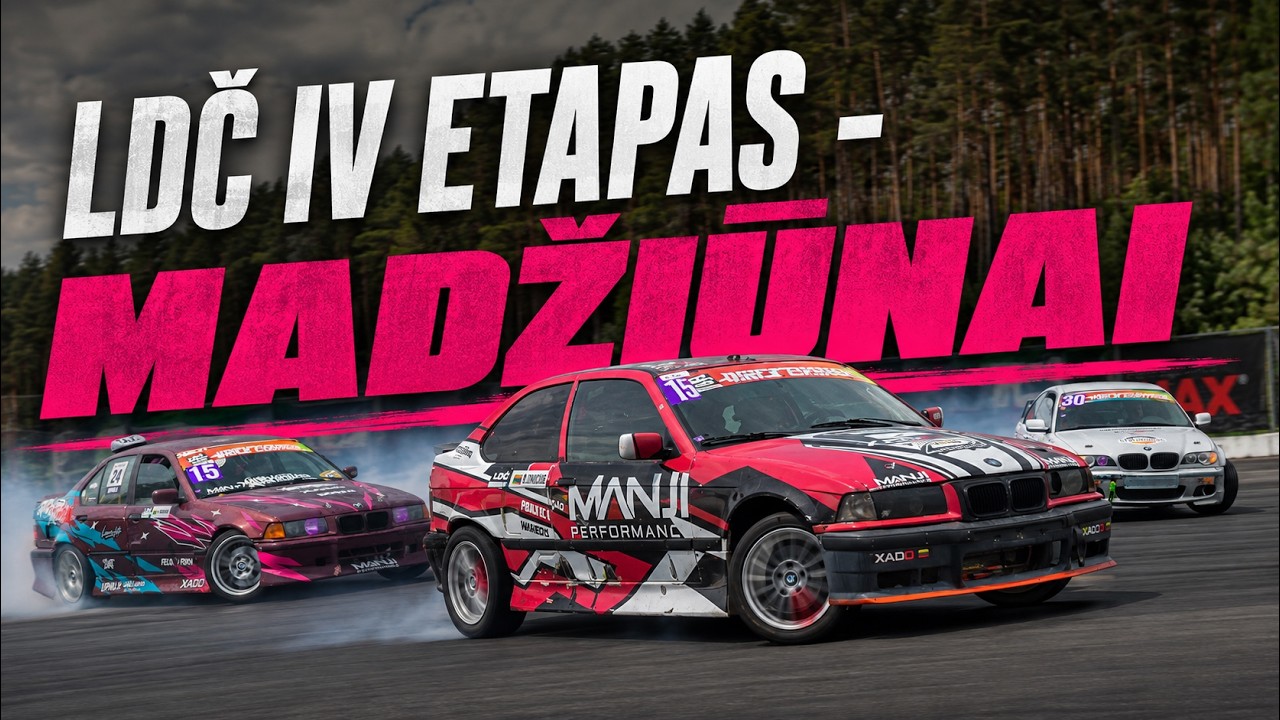 NKTK YouTube kanalas - 1000 peržiūrų ir 100 prenumeratorių, pirmas video 3 vieta Madžiūnuose LDČ IV etapas 2026 drifto komanda
